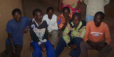 DR Congo boys discuss unprotected sex