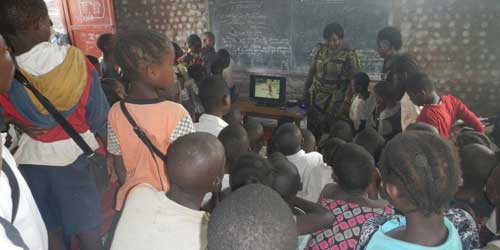 Educational DVDs Change Lives in Remote Communities of DR Congo